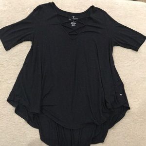 Black soft & sexy shirt